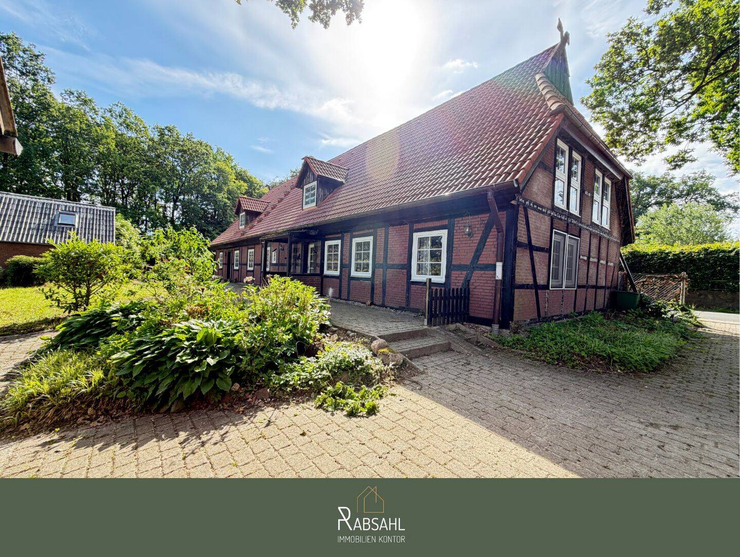 Historisches Landhaus mit Nebengebäuden im idyllischen Velgen, 29582 Hanstedt