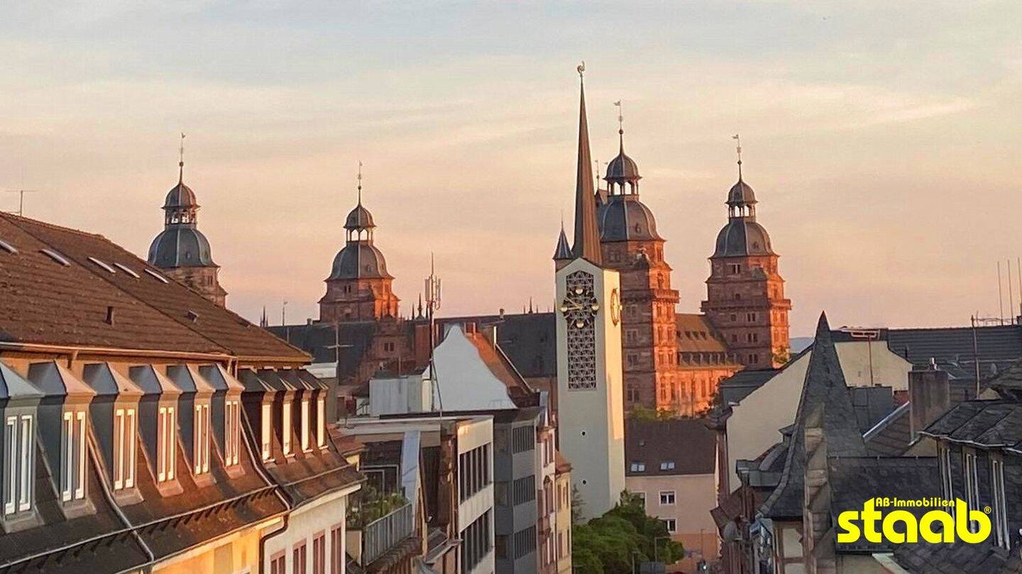 EINZIGARTIG WOHNEN MIT ATEMBERAUBENDEN SCHLOSSBLICK – DIREKTE CITY-LAGE!, 63739 Aschaffenburg (Innenstadt Österreicher Kolonie)