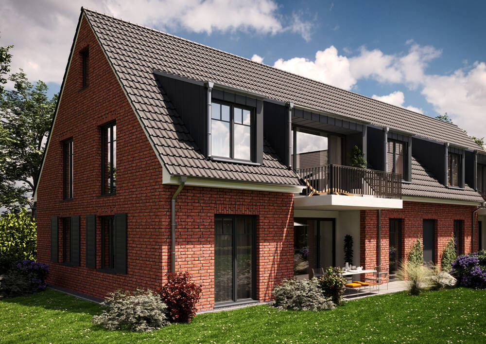 Exklusive Drei-Zimmer-Neubauwohnung mit Galerie & sonniger Loggia, 27726 Breddorf