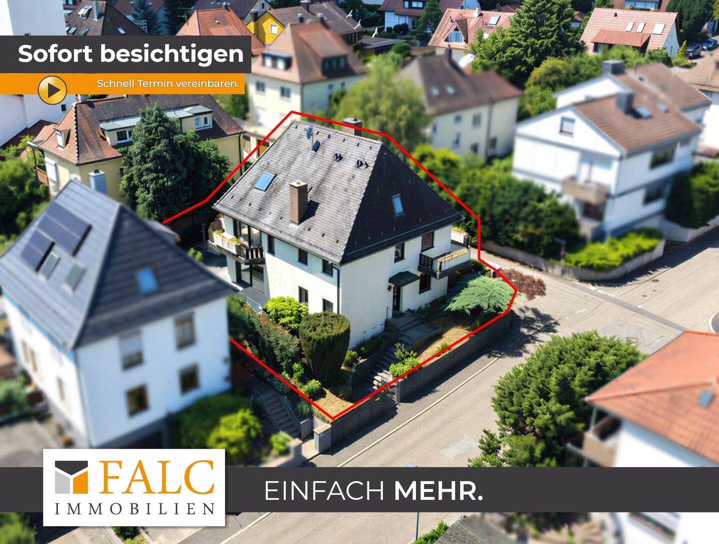 Familienwohn(t)raum im Villenstil! Exklusives Wohnen… und das in Heilbronn! – FALC Immobilien, 74080 Heilbronn (Böckingen)