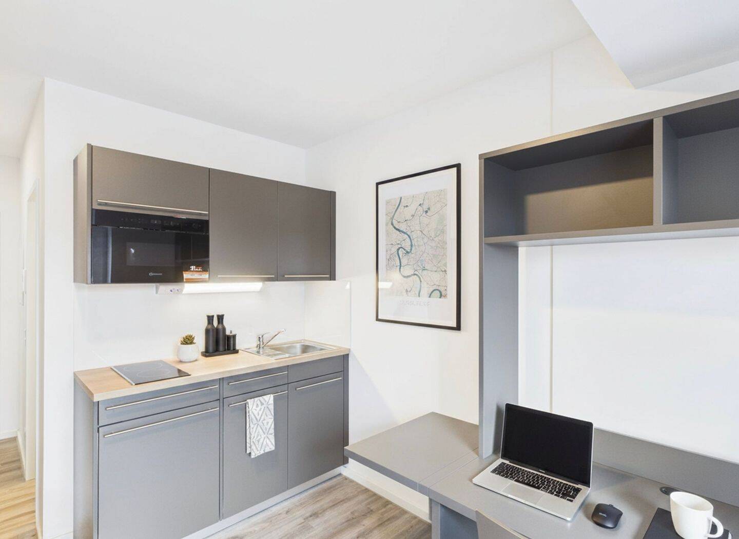 Stylisches All-Inclusive Apartment in Düsseldorfer Toplage | Classic Plus Studio, 40239 Düsseldorf (Düsseltal Mörsenbroich)