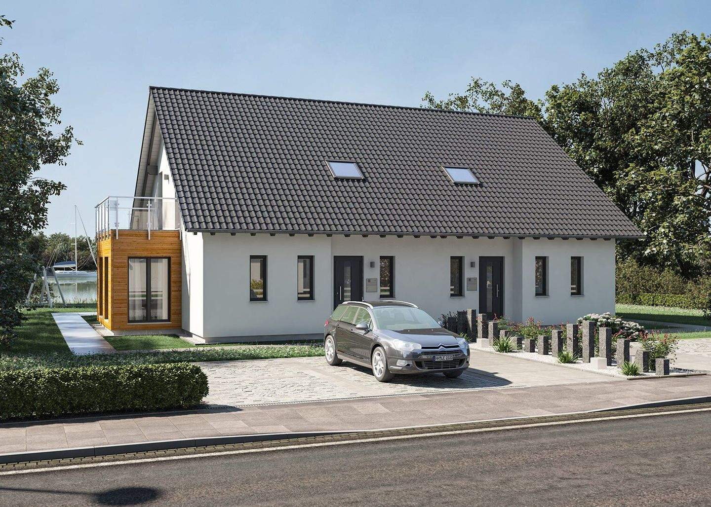 Zuhause mit Herz: Doppelhaushälfte von Massahaus zum Verlieben, 86697 Oberhausen