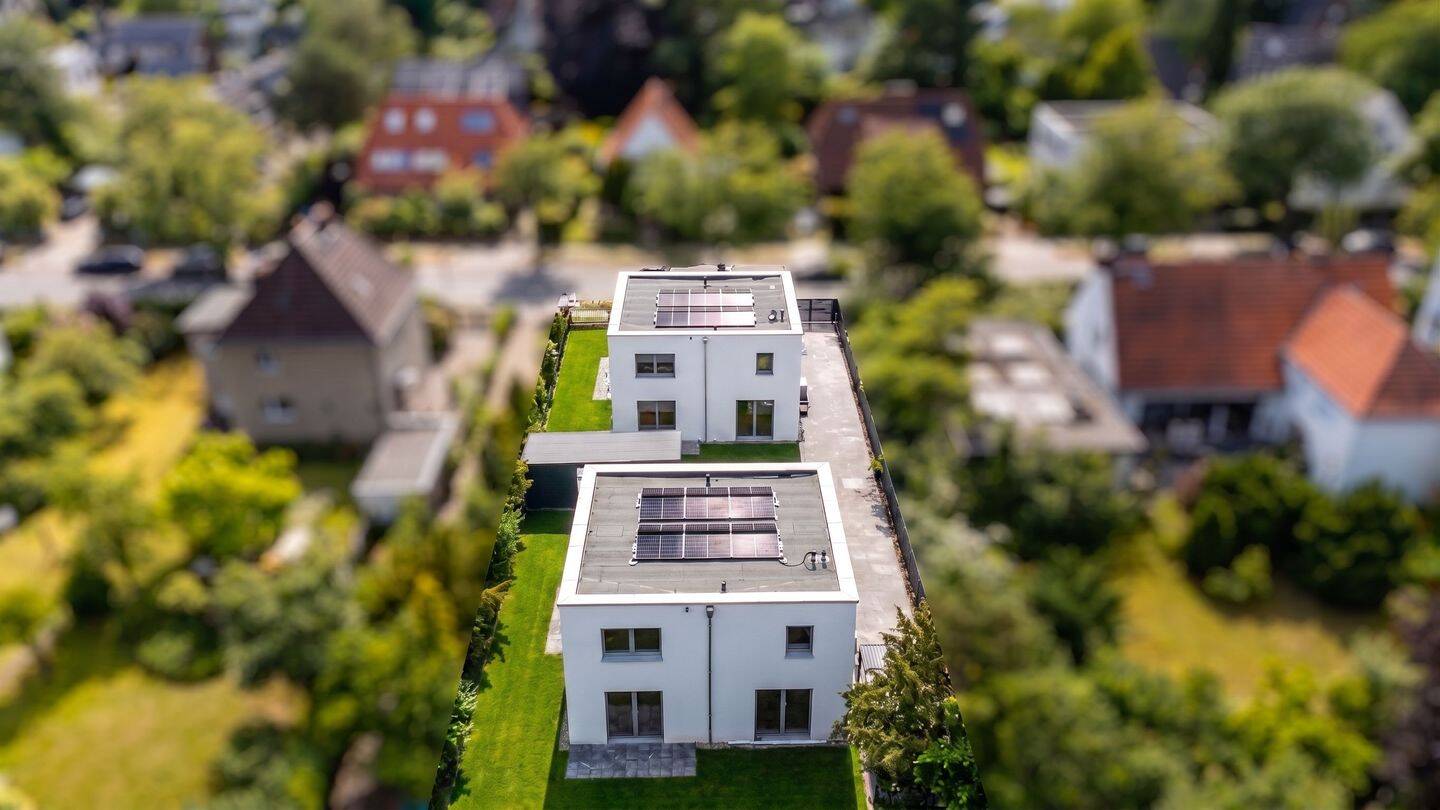 2 Neubau-Einfamilienhäuser als Mehrgenerationenlösung mit grünem Garten – sofort bezugsfertig!, 14167 Berlin (Steglitz-Zehlendorf Kolonie Abendruh Kolonie Sonnenschein Lichterfelde Zehlendorf)