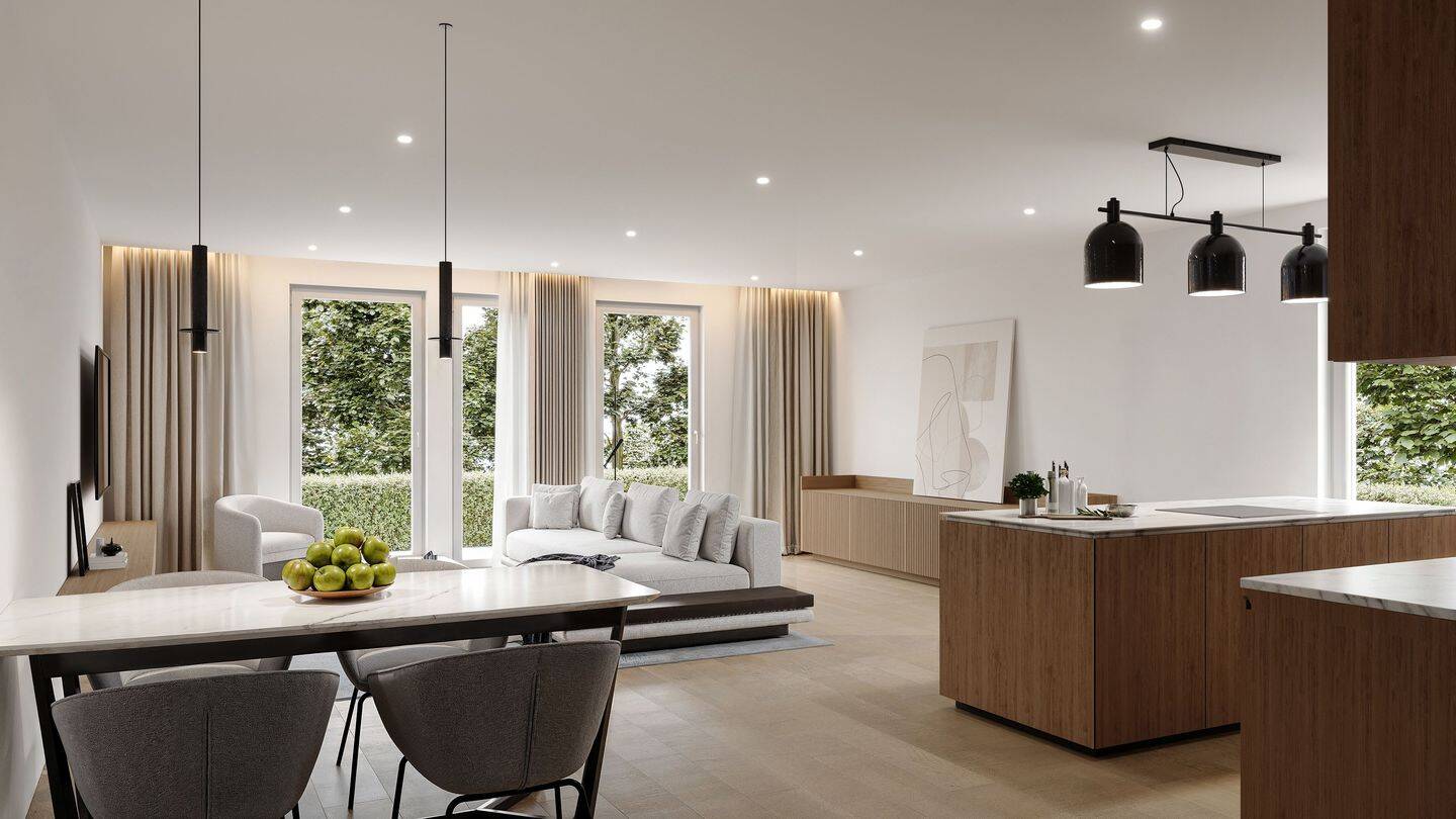 Letzte verfügbare Wohnung: Neubau 4-Zimmer im EG 135 m² mit großem Garten in Südausrichtung