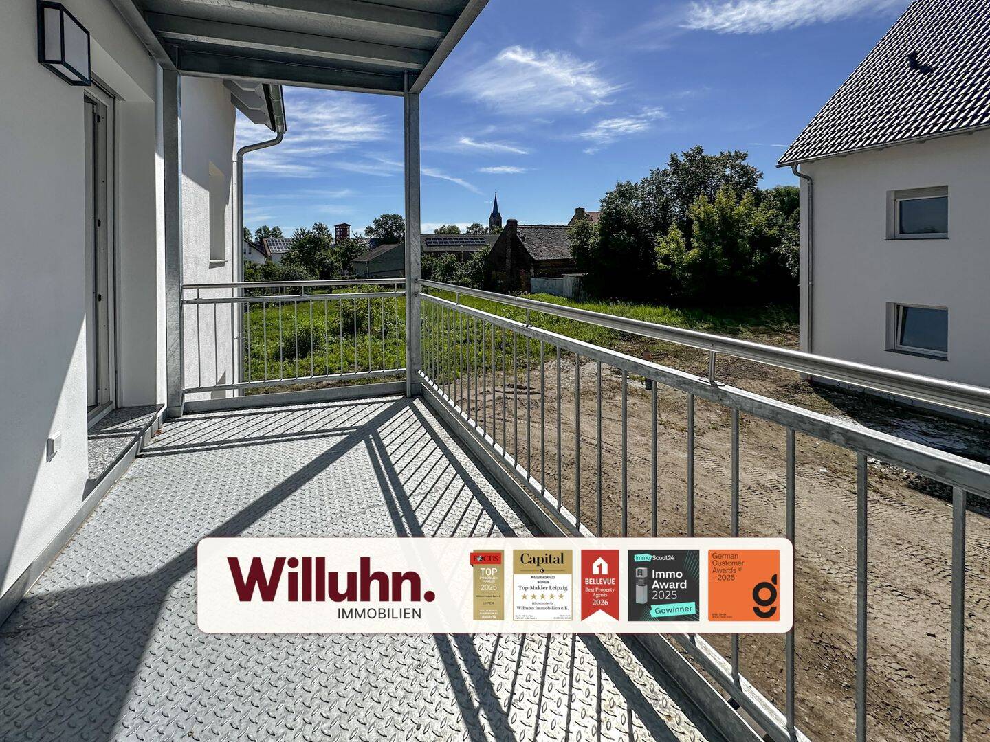 Modern & effizient | Fußbodenheizung & Luft-Wärme-Pumpe | Stellplatz | Balkon, 4509 Delitzsch