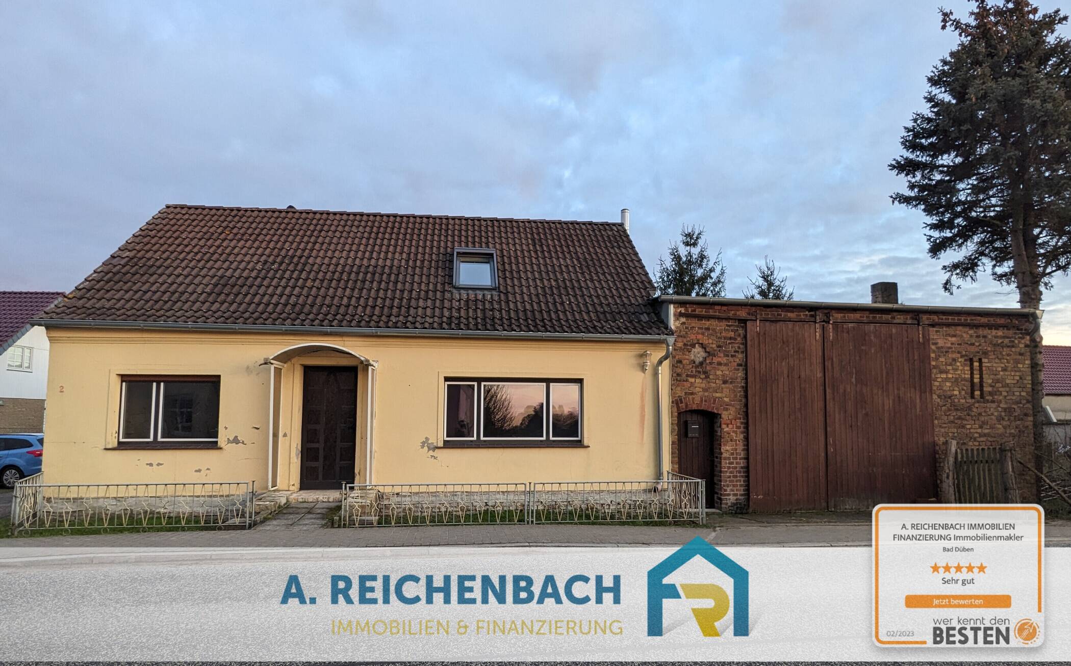 Kleiner Dreiseitenhof sucht Handwerker! PROVISIONSFREIzu verkaufen!, 14822 Borkheide