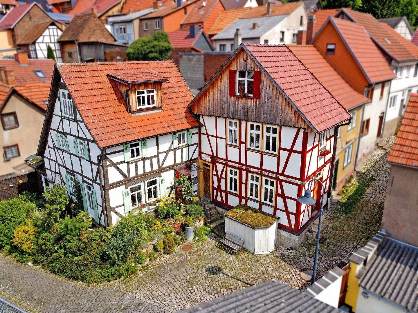 Historisches Fachwerkensemble: Sanierte Wohnidylle trifft kreatives Ausbaupotenzial, 99830 Treffurt