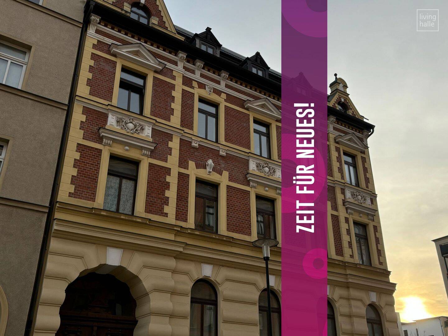 Altbaucharm garantiert, 6110 Halle (Saale) (Damaschkestraße Gesundbrunnen Innenstadt Lutherplatz Saaleaue)