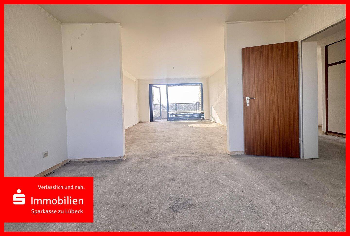 Attraktive 3-Zimmer-Wohnung mit großzügigem Schnitt, Süd-Südwest-Balkon, 23556 Lübeck (Buntekuh Sankt Lorenz Nord Sankt Lorenz Süd)