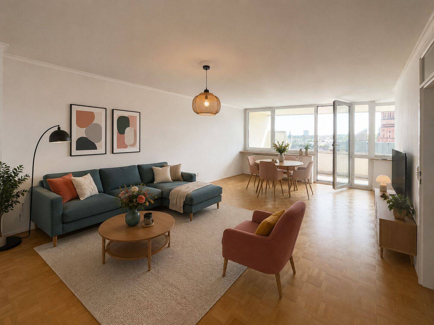 Altstadt: Drei Zimmerwohnung mit Top-Blick auf den Dom!, 55116 Mainz (Altstadt Neustadt Oberstadt)
