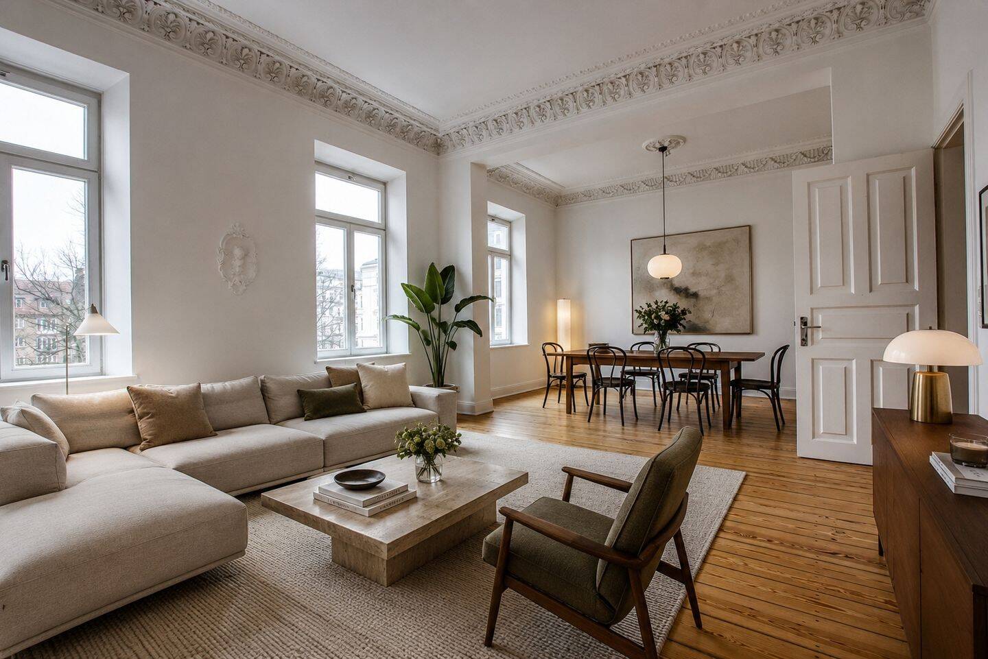 DREAMHOUSE Immobilien: Einzigartige Altbauwohnung für Anspruchsvolle Singles oder Paare, 20099 Hamburg (Mitte Hamburg-Altstadt Sankt Georg)