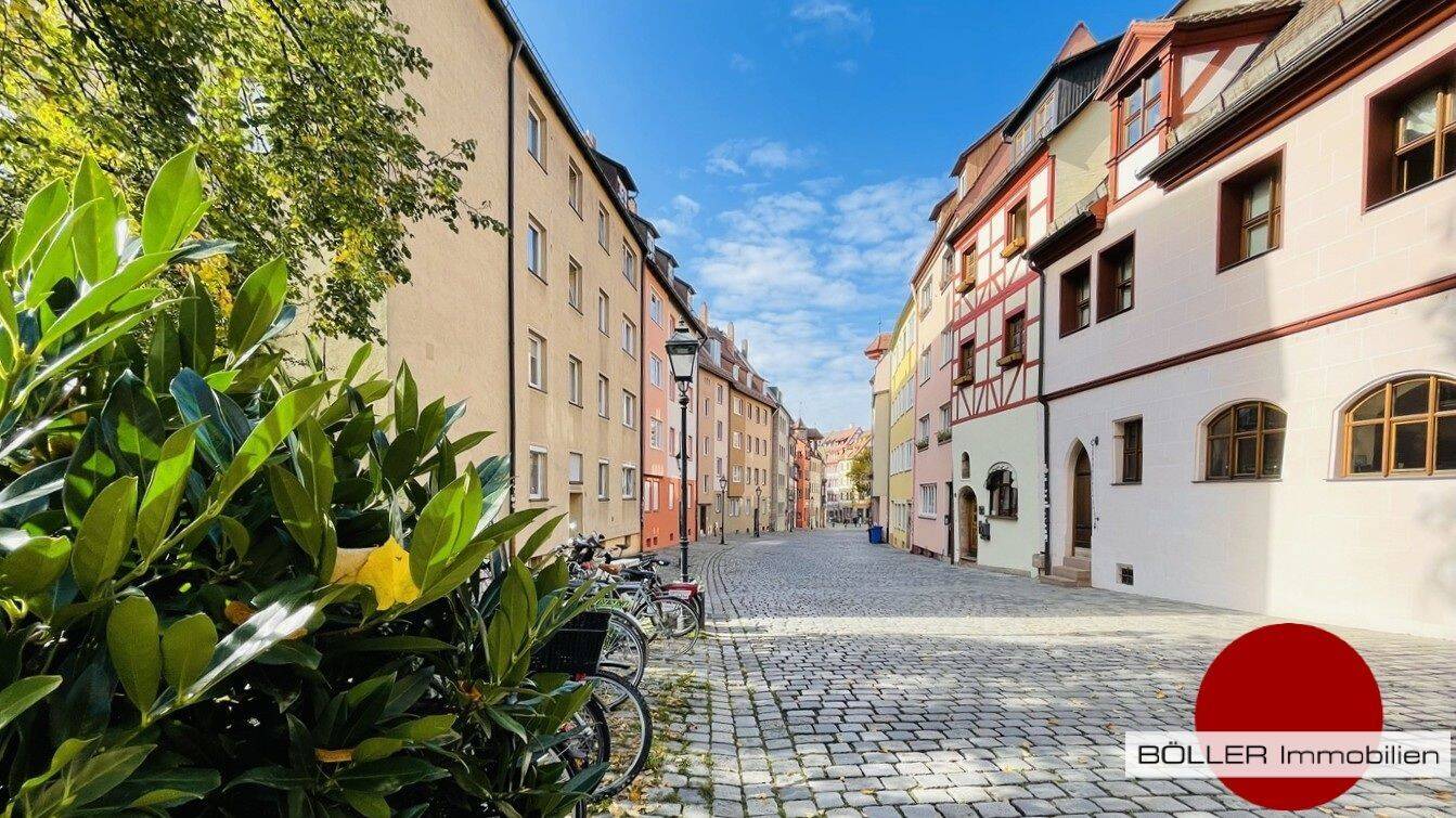 Wunderschöner Platz im Burgviertel! Tolle 3-Zi Wohnung mit sonnigen Balkon!, 90403 Nürnberg (Gleißbühl Lorenz Sebald)