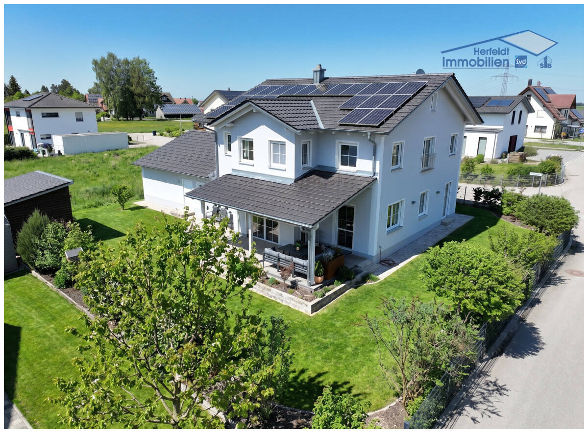 Modernes Einfamilienhaus in ruhiger Lage mit edler Ausstattung & Smart-Home-Komfort, 86853 Langerringen