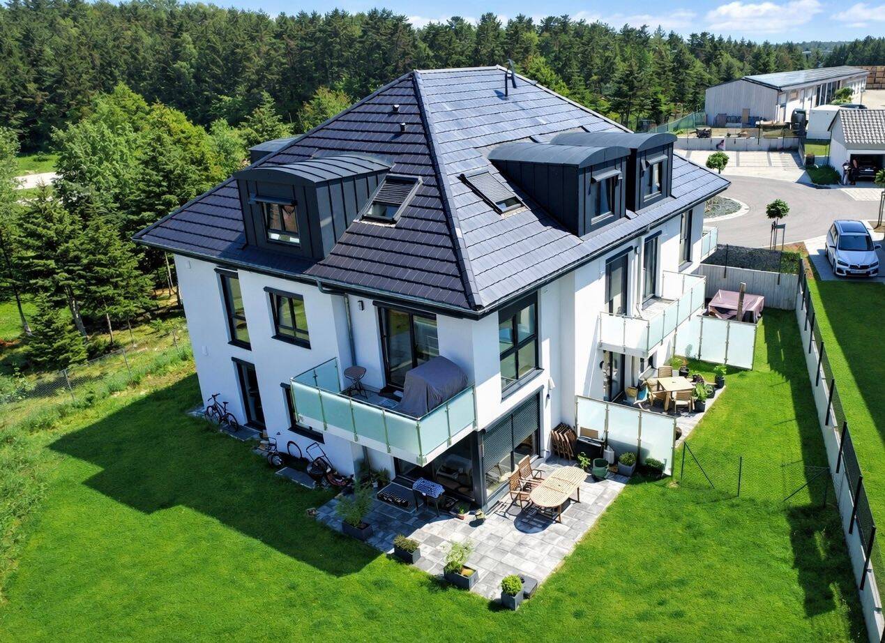 Neubau! 4-Zimmer-Maisonettwohnung in toller Bebauungsrandlage mit Blick über Roding!, 93426 Roding