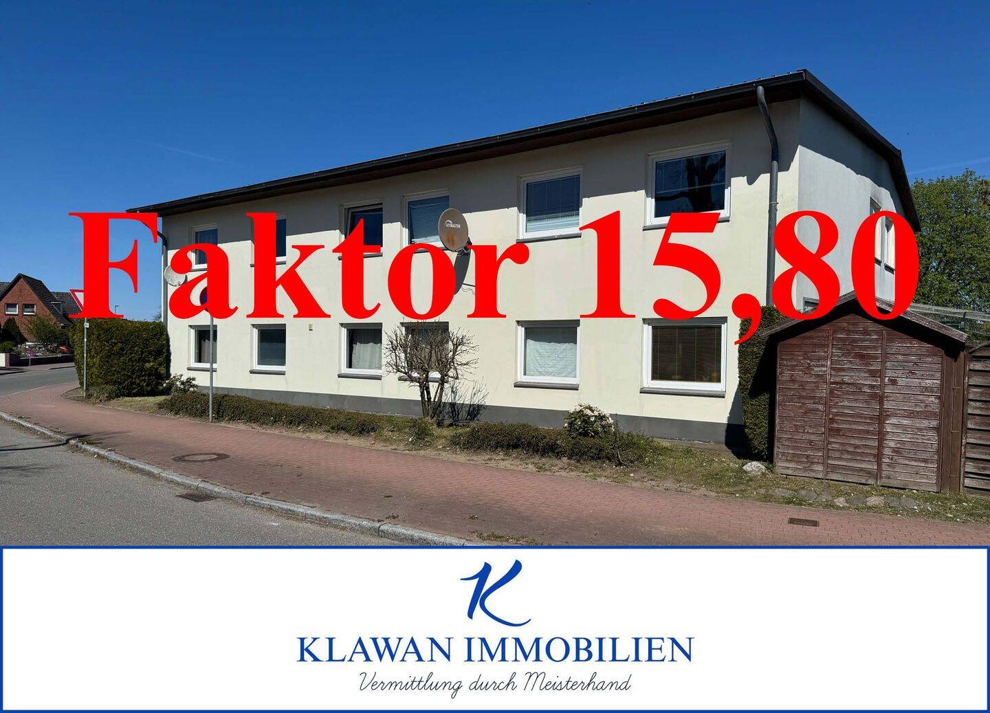 Faktor 15,80 – Eigentumswohnung mit PKW-Stellplatz, 22965 Todendorf