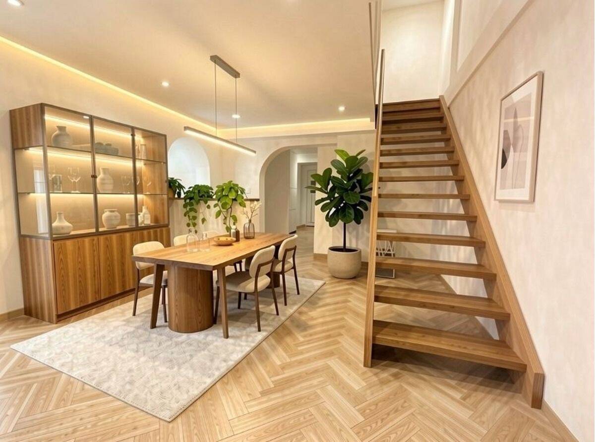 Vier Zimmer, zwei Ebenen – schöne, gut geschnittene Maisonette-Wohnung mit Balkon und Garten, 84375 Kirchdorf a. Inn