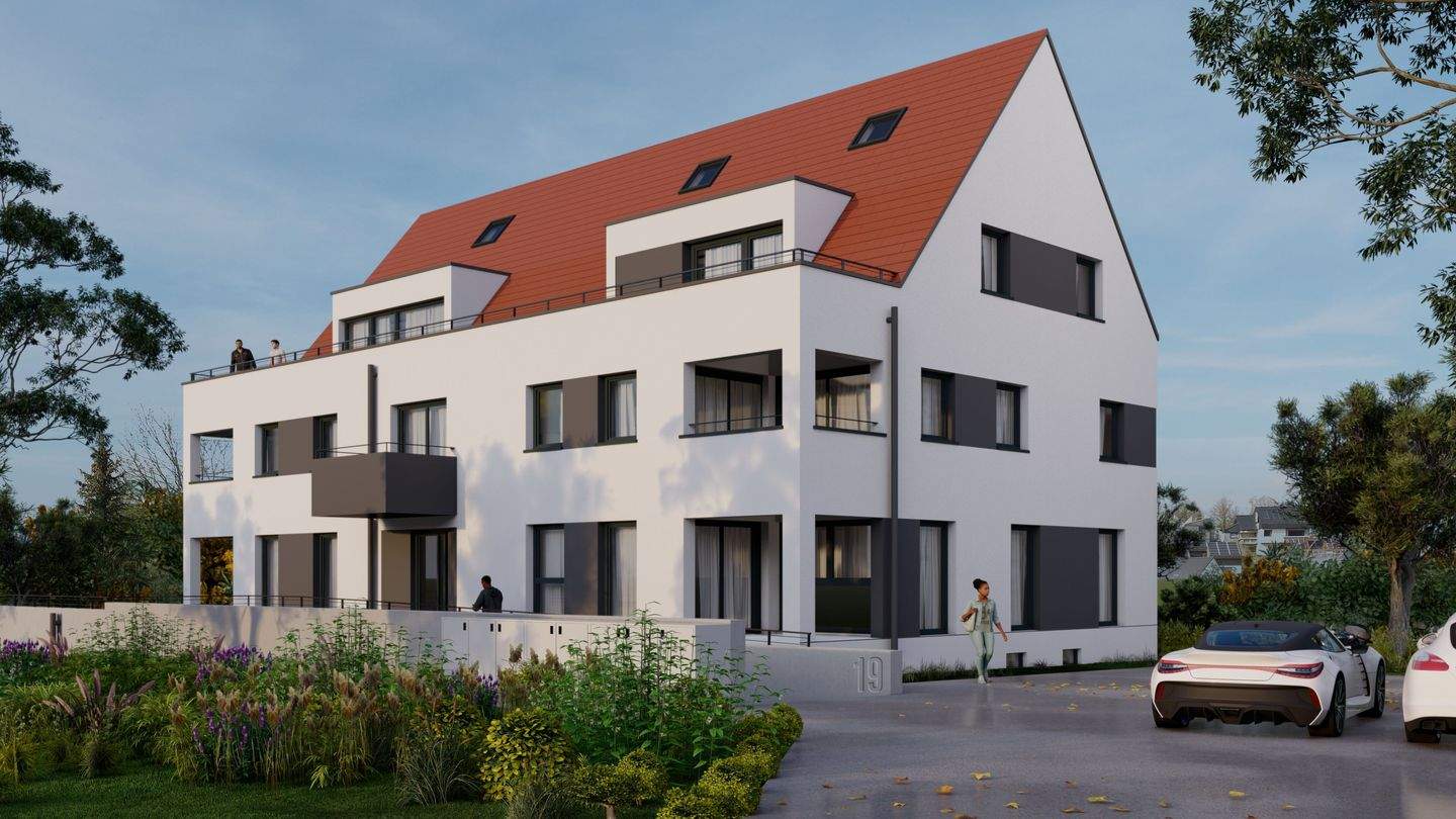 Großzügige 4-Zimmer-Wohnung mit Balkon & Tiefgarage, 72587 Römerstein
