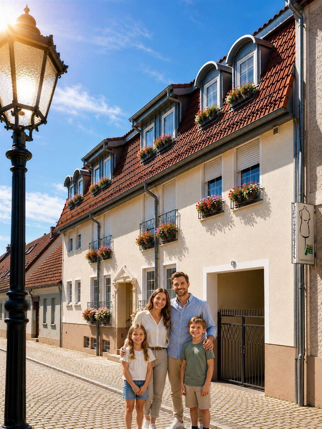 Ankommen u. sofort wohlfühlen! 4-Zi.-Whg. mit Kamin, Balkon u. Garage in hist. Altstadt!, 16303 Schwedt/Oder
