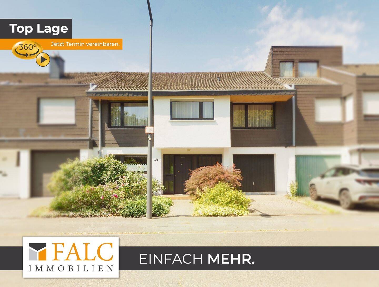 Gepflegtes Architektenhaus mit großem Garten auf Erbbaugrundstück, 51109 Köln (Kalk Brück Merheim Neubrück Ostheim)