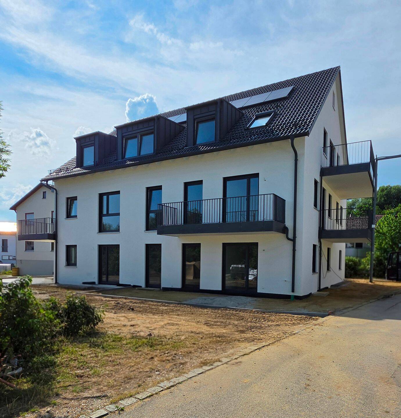 PAF-Förnbach! 3-ZKB DG-Whg. mit 12,34 m² Ost-Balkon, Fußbodenhzg., elektr. Rollläden, Videosprech.!, 85276 Hettenshausen
