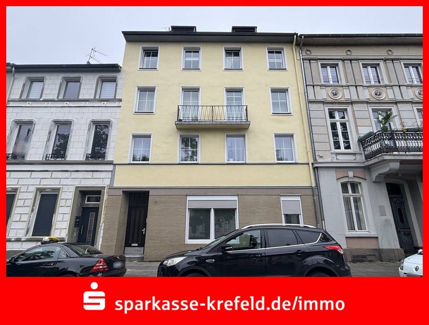 3-Zimmer-Wohnung in zentraler Lage, 47798 Krefeld (Cracau Dießem/Lehmheide Inrath/Kliedbruch Kempener Feld/Baakeshof Stadtmitte)