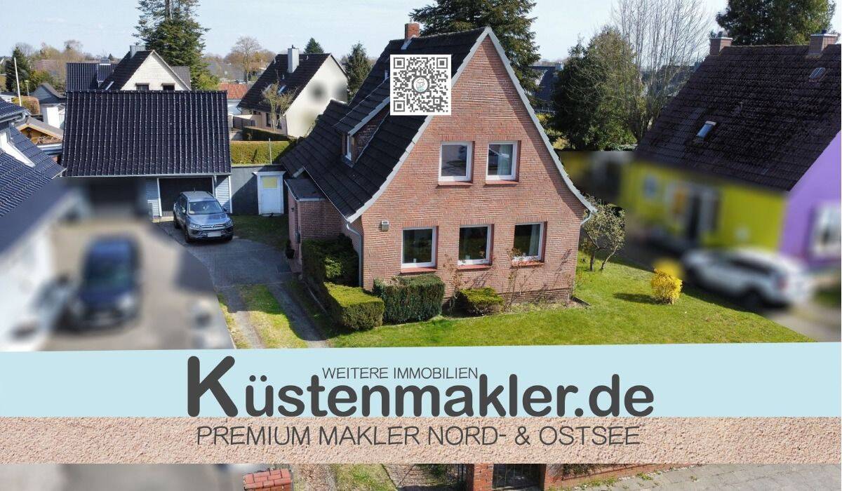 Alles nah, alles da: Einfamilienhaus mit Garten und perfekter Anbindung, 24536 Neumünster (Brachenfeld Einfeld Tungendorf)
