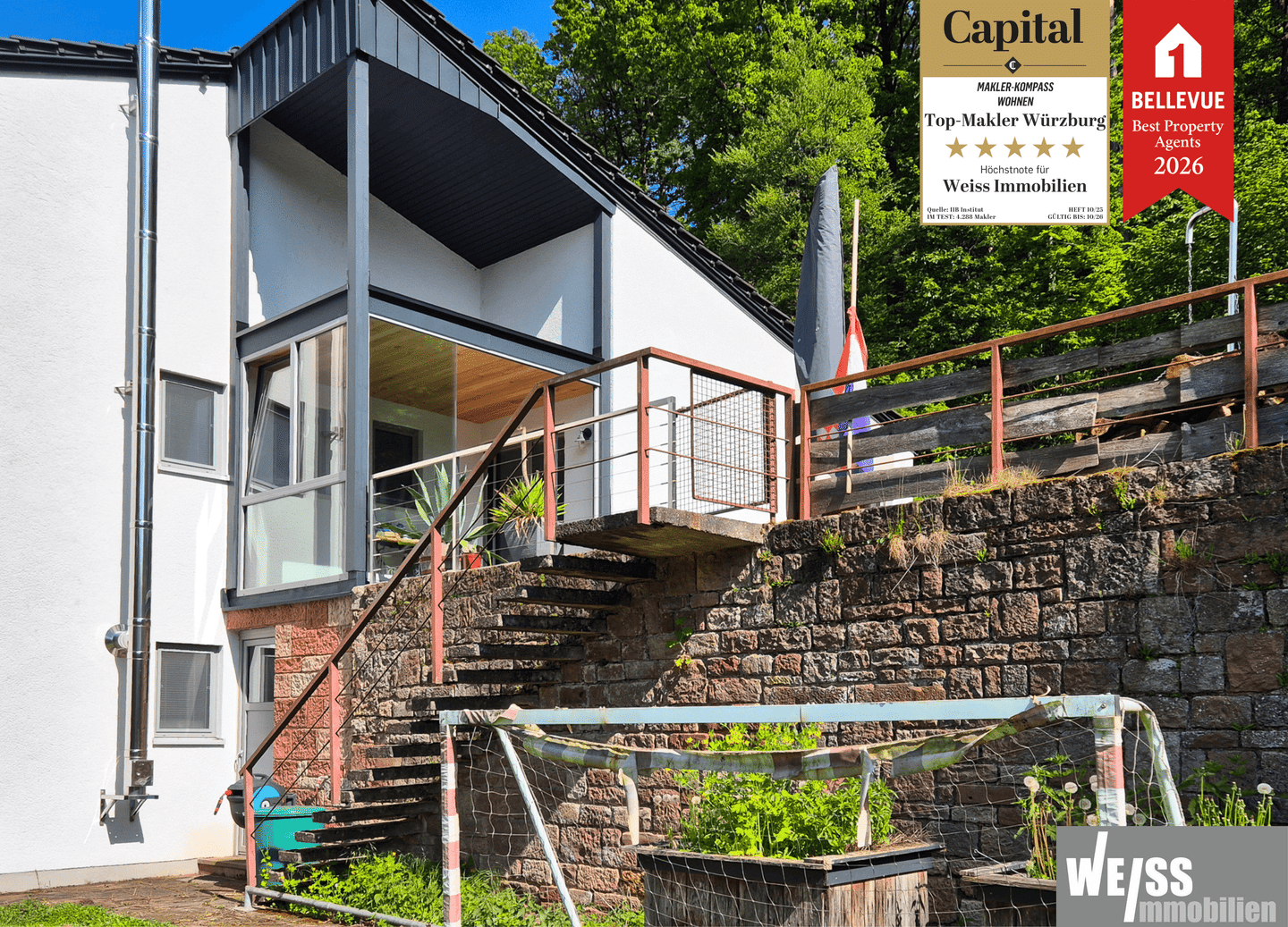 Einfamilienhaus mit Garage und Blick ins Maintal, 97737 Gemünden a. Main