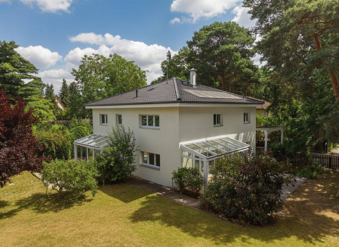 Moderne Stadtvilla mit Einliegerwohnung in ruhiger Anliegerstraße – Großzügiges Wohnkonzept, 14532 Kleinmachnow