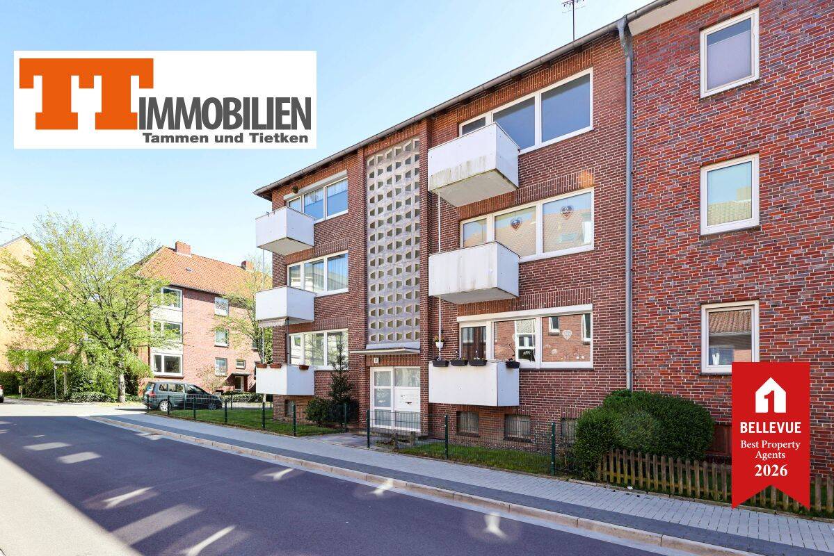 Vermietete Eigentumswohnung in angenehmer Lage – 2 Zimmer, Balkon, stabile Renditechance!, 26384 Wilhelmshaven (Heppens Heppenser Groden Innenhafen Innenstadt Neuende)