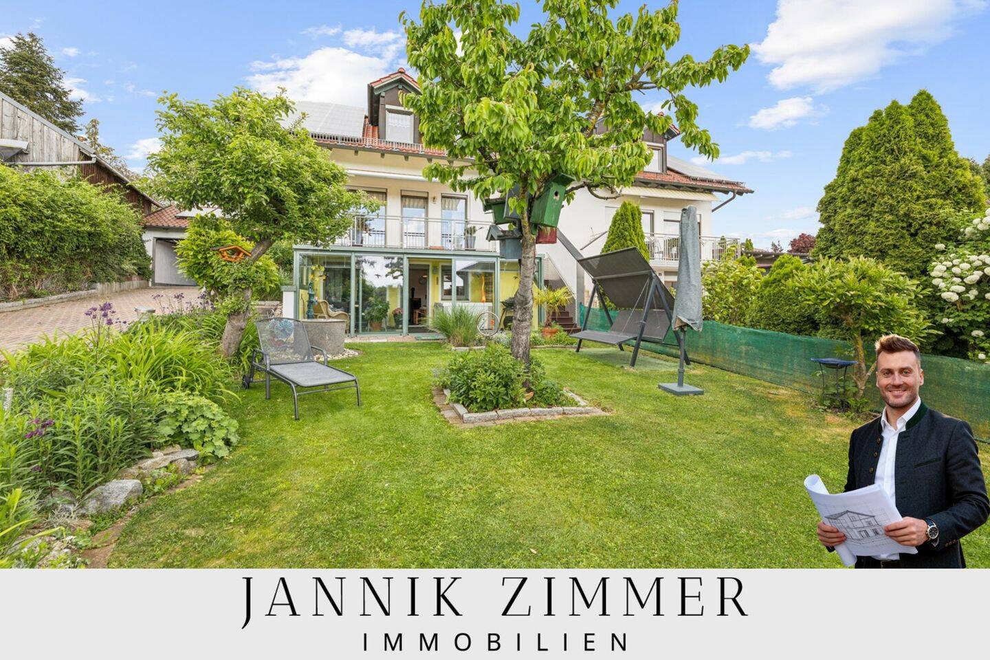 Ein Zuhause zum Ankommen – gepflegte Doppelhaushälfte mit Wintergarten & Whirlpool, 94330 Aiterhofen