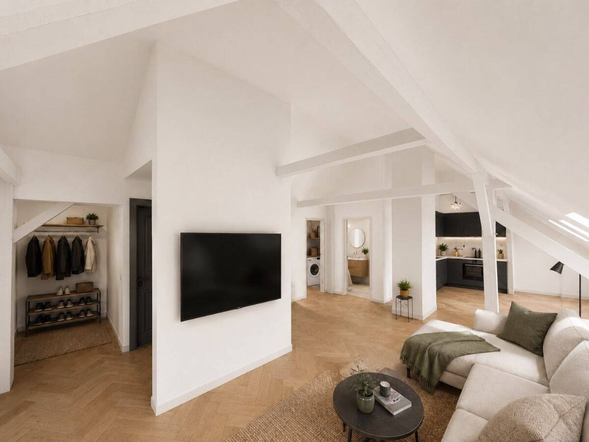 Neu-Erstbezug, Dachgeschosswohnung in innenstadtnaher Lage – urbanes Wohnen in Nürnberg, 90439 Nürnberg (Großreuth bei Schweinau Schweinau Sankt Leonhard Sündersbühl)