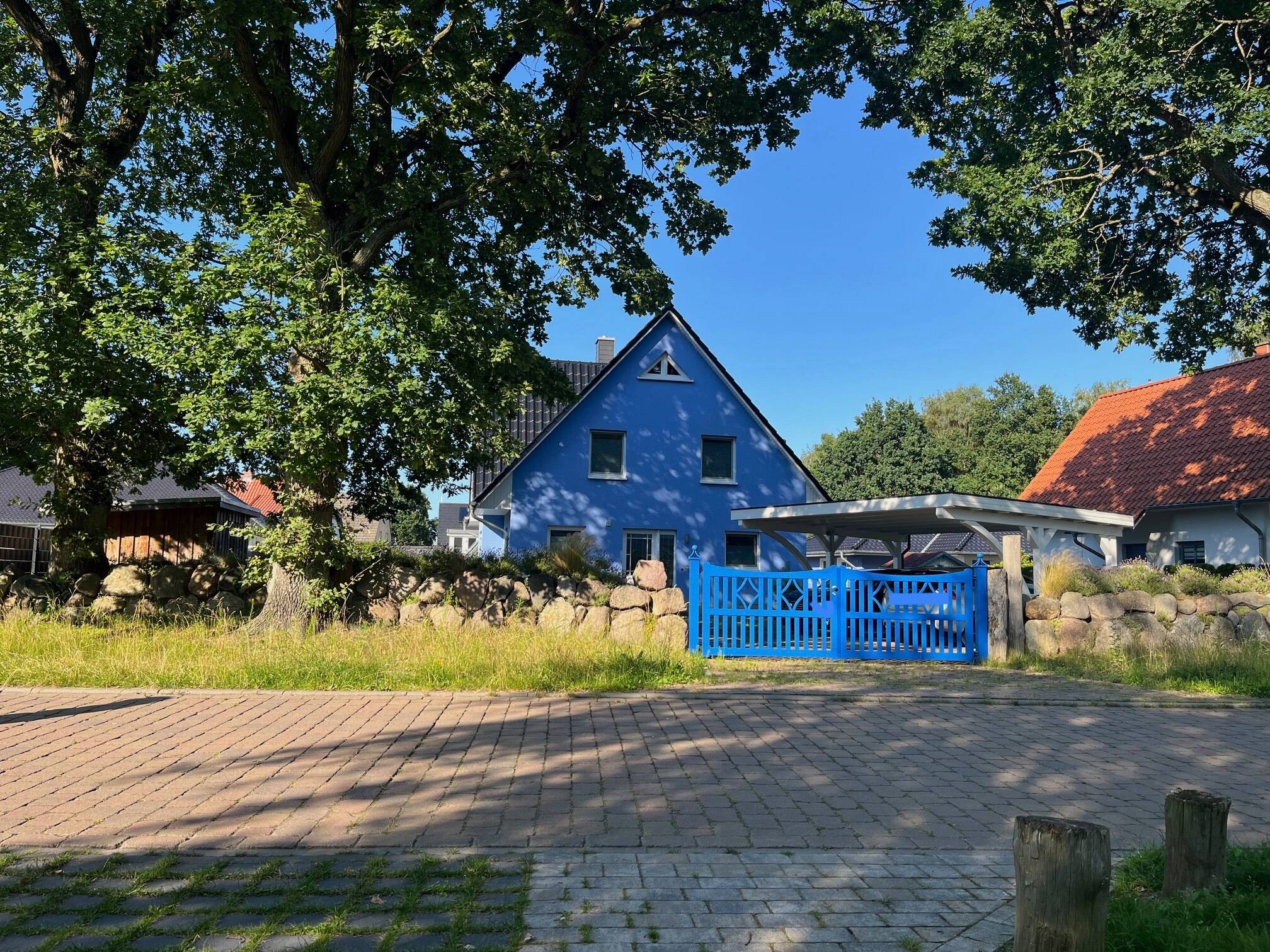 Das blaue Strandhaus am Waldrand im Ostseeheilbad Zingst, 18374 Zingst