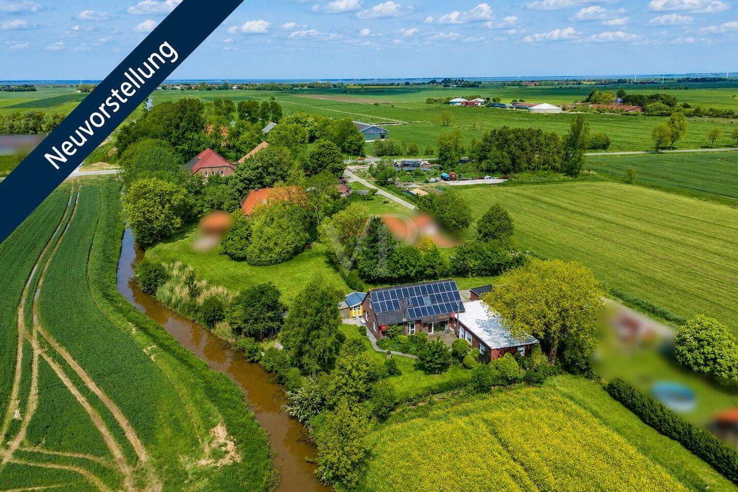 Einfamilienhaus mit Gartenidylle und Einliegerwohnung in Feldrandlage von Nesse, 26553 Dornum