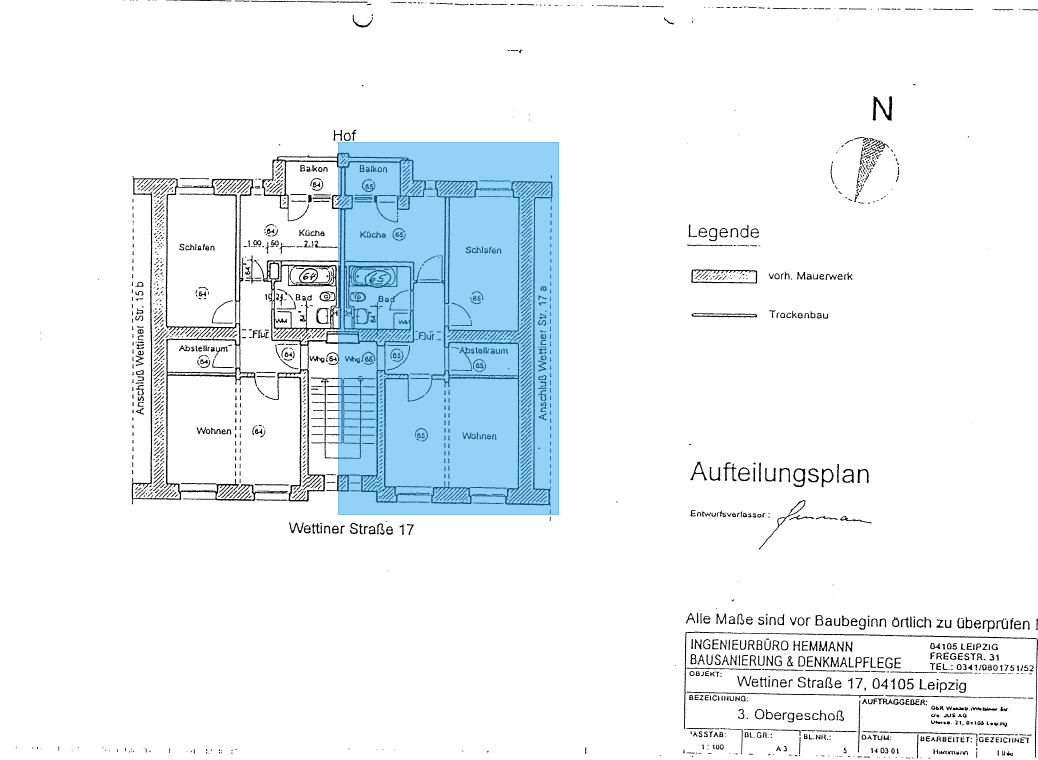 Charmante 2-Zimmer-Wohnung im WSV, 4105 Leipzig (Zentrum-Nord Zentrum-Nordwest Zentrum-Ost Zentrum-West)