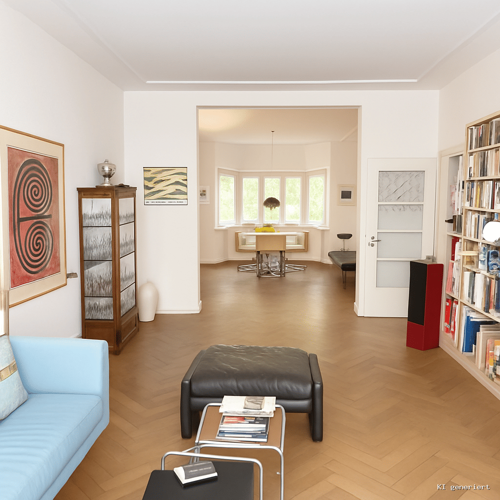 Düsseldorf-Golzheim! Tolle 3-4-Zimmer Altbauwohnung mit Balkon und TG-Einstellplatz!!!, 40474 Düsseldorf (Golzheim Lohausen Pempelfort Stockum)