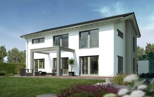 Klassisch und modern zugleich –  zweigeschossiges Einfamilienhaus, 91604 Flachslanden