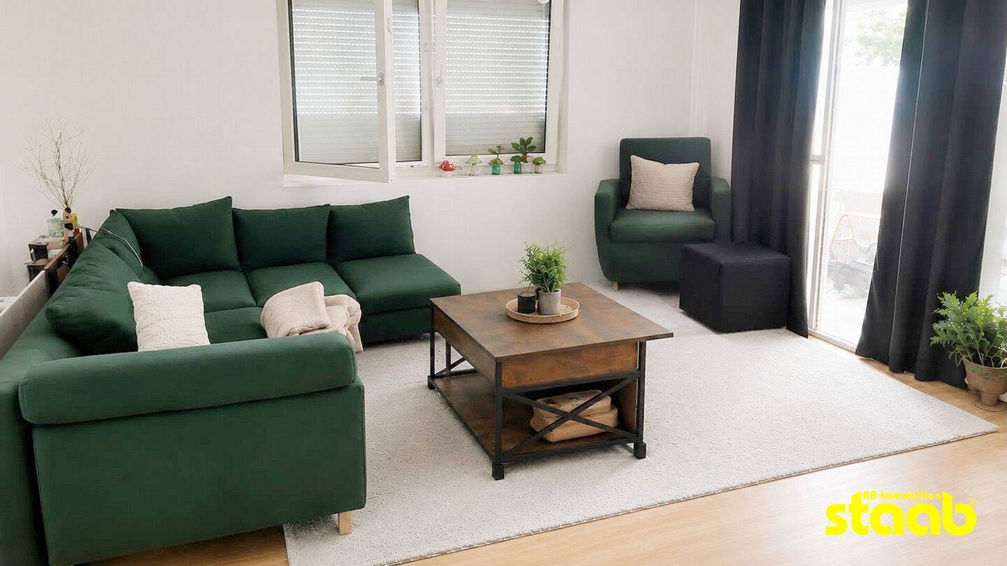 NEUWERTIGE WOHNUNG IM HERZEN VON OBERNAU! MIT TERRASSE + BALKON + EINBAUKÜCHE!!!, 63743 Aschaffenburg (Gailbach Innenstadt Obernau Obernauer Kolonie Schweinheim)
