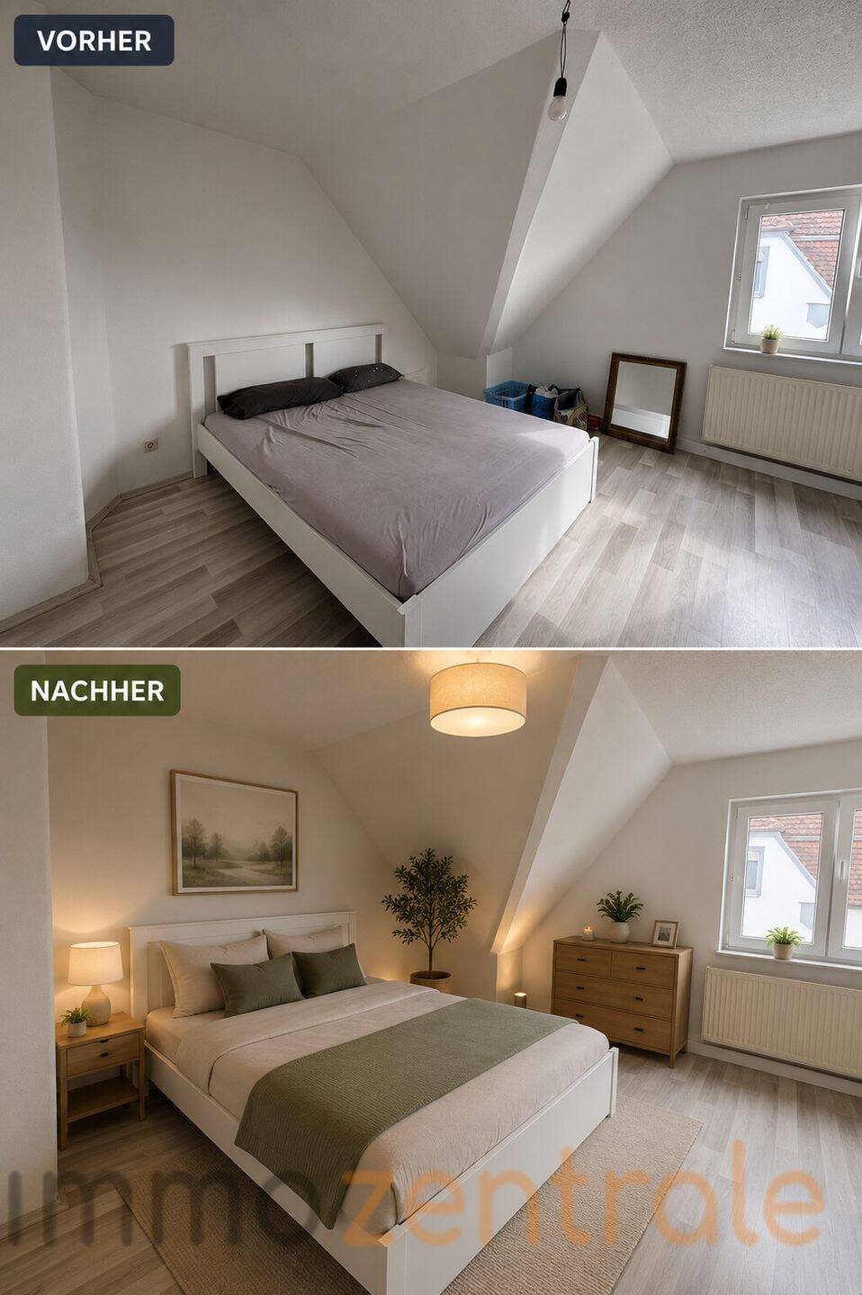 Lichtdurchflutete 3-Zimmer-Dachgeschosswohnung in Gunzenhausen, 91710 Gunzenhausen
