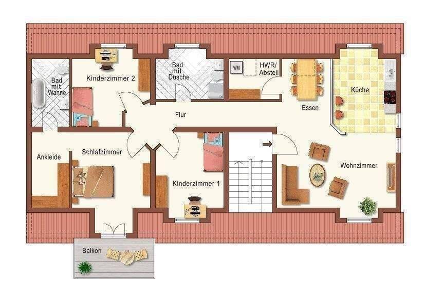 4 Zimmer Balkon und herrlicher Blick…, 4720 Döbeln