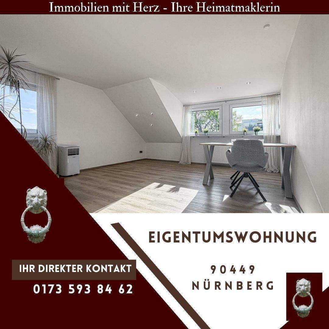 Moderne Eigentumswohnung in Nürnberg – Gebersdorf, 90449 Nürnberg (Gebersdorf Neuröthenbach Röthenbach bei Schweinau)