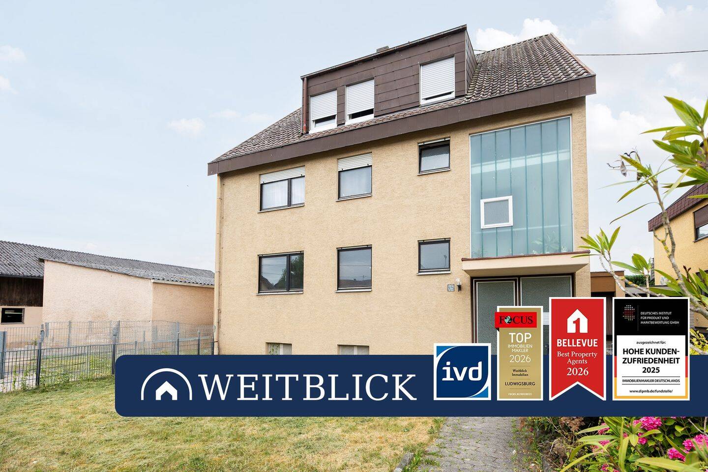 WEITBLICK: Balkontraum in Ossweil!, 71640 Ludwigsburg