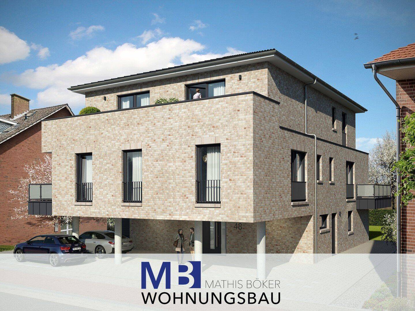 Schöne Neubauwohnung in zentraler Lage von Lingen (Wohnung Nr. 3), 49808 Lingen (Ems)