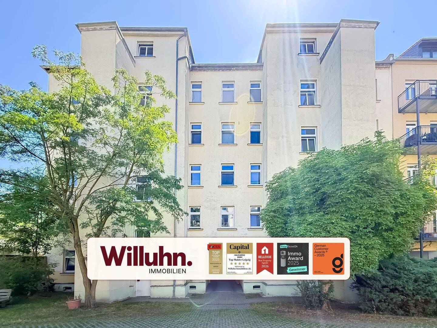 sofort bezugsfrei | Aufzug | Tageslichtbad | Kellerabteil, 4318 Leipzig (Anger-Crottendorf Sellerhausen-Stünz)