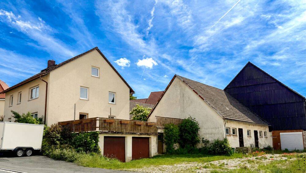 Viel Platz für Familie, Hobby und Handwerk – Wohnhaus mit Scheune, Glasfaser und ca. 2.100 m² Grundstück, 91278 Pottenstein