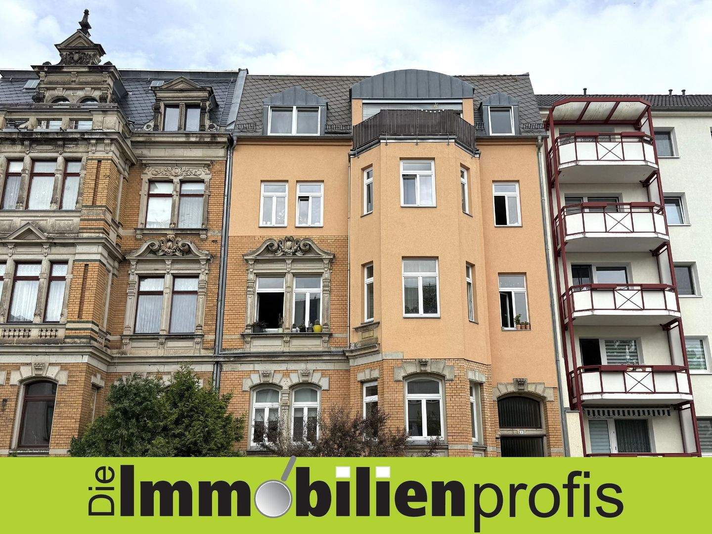 Repräsentative 2-Zimmer-Wohnung mit Balkon in Plauen, 8523 Plauen