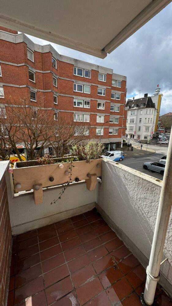 Moderne 2-Zimmer-Citywohnung mit Balkon und Einbauküche
