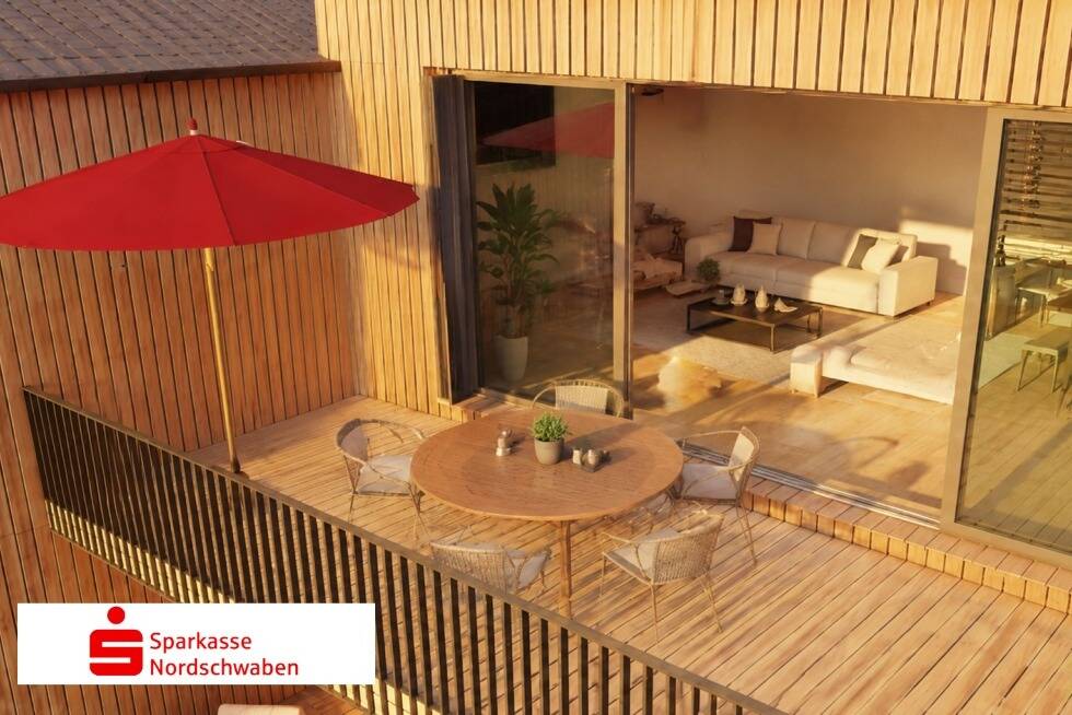 Neubau trifft Nachhaltigkeit – Exklusive Etagenwohnung in Oettingen zu verkaufen!, 86732 Oettingen i. Bay.