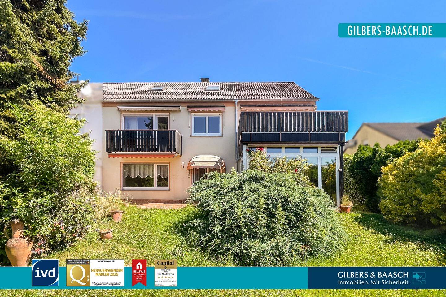 Wittlich: Großes Einfamilienhaus mit Garten und Garage, in top ruhiger Wohnlage der Stadt, 54516 Flußbach