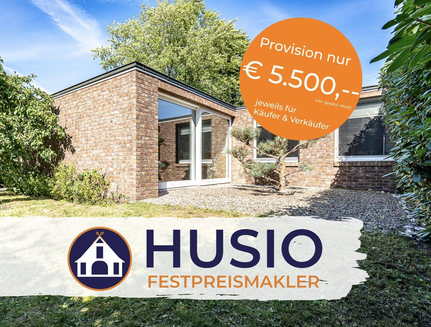 Besondere Immobilie: Winkelbungalow mit PV-Anlage, idyllischem Grundstück, Pavillon und Gartenteich, 22547 Hamburg (Altona Bahrenfeld Eidelstedt Lurup)
