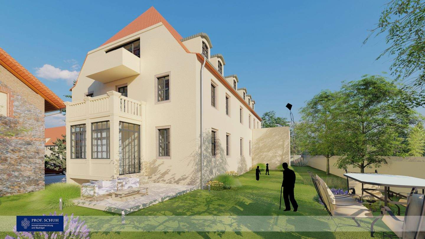 4-R-Maisonettewohnung mit Balkon, Terrasse und Garten, 6116 Halle (Saale)
